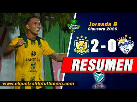 VICTORY YELLOW PEAKS/ Guastatoya 2 vs Cobán Imperial 0 / Matchday 8 Clausura Tournament 2026