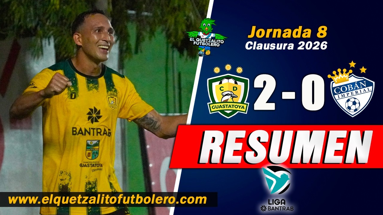 Deportivo Guastatoya vs Cobán Imperial Highlights