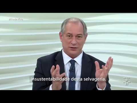 Ciro no Roda Viva – Pergunta Sobre Saúde