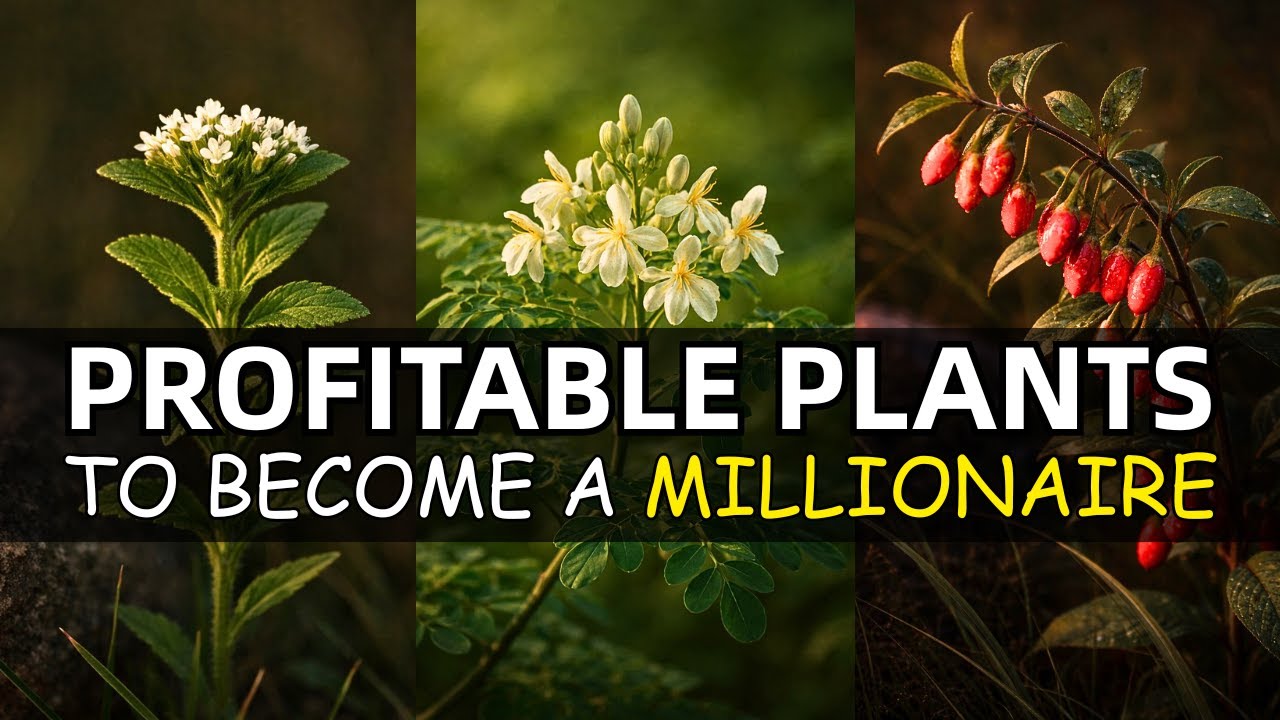 20 Profitable Plants That Will Make You A Millionaire