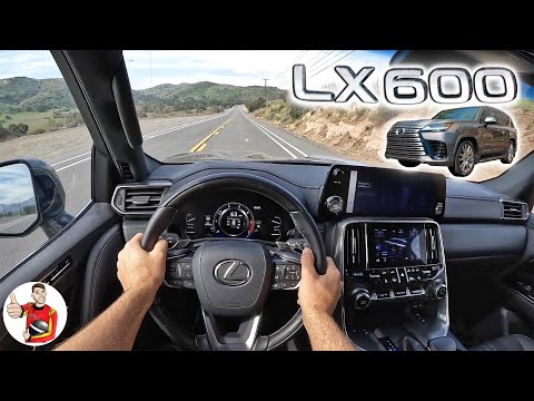 The 2022 Lexus LX 600 Goes Just About Anywhere, Comfortably (POV Drive Review)