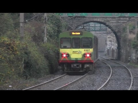 8300 Class Dart Train number 8307 - Seapoint Station, Dublin
