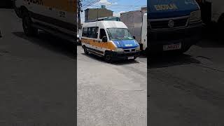 Van Escolar da Tia Silvia e Tio Reinaldo ALV 107 e Tio Isaac e Tia Andréia CRTE 54 e GP Transportes