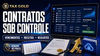 Como controlar contratos, vencimentos e reajustes no ERP — Tax Gold