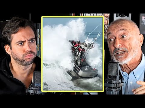 Pérez-Reverte explica a Jordi uno de los momentos en los que estuvo a punto de morir navegando