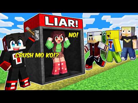 Using a LIE DETECTOR to Find EVERYONE'S SECRETS in Minecraft ( Tagalog )