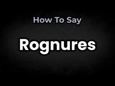 How To Pronounce Rognures? (CORRECTLY) Meaning & Pronunciation