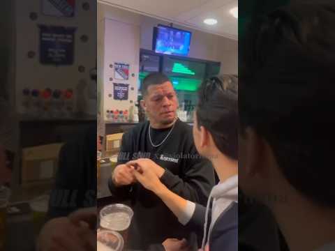 😳🤣 FAN STEALS FROM NATE DIAZ