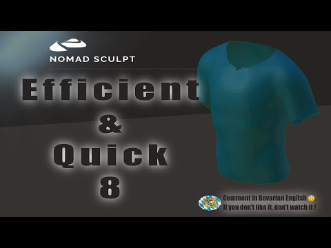 Nomad Sculpt - Efficient & Quick 8 - Extract mask with sharp edges (V1.65 - 28.2.2022)