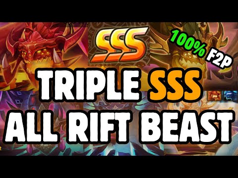 ROAD TO PRO #4 | SSS ALL RIFT BEAST 100% F2P | SUMMONERS WAR