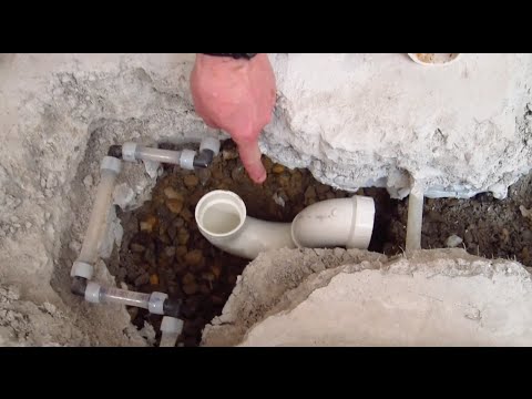 How to Install Shower Drain Pipe Part 1