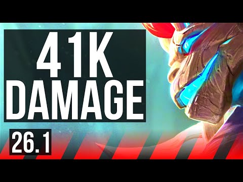 WUKONG vs DARIUS (TOP) | Grasp Of The Undying, 41K damage | KR Master | 26.1