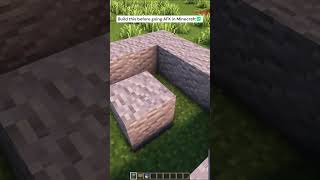Anti AFK Machine in Minecraft! #shorts
