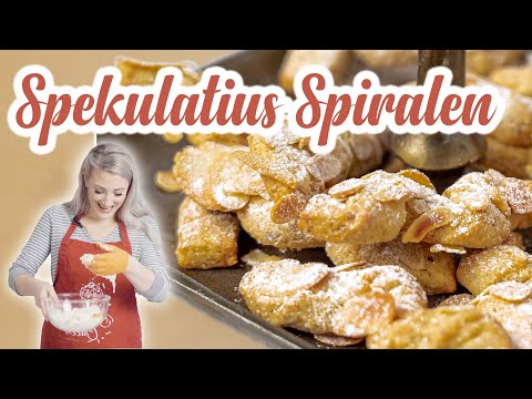 WEIHNACHTSZEIT KANN KOMMEN - Plätzchen Rezept - Spekulatius Spiralen