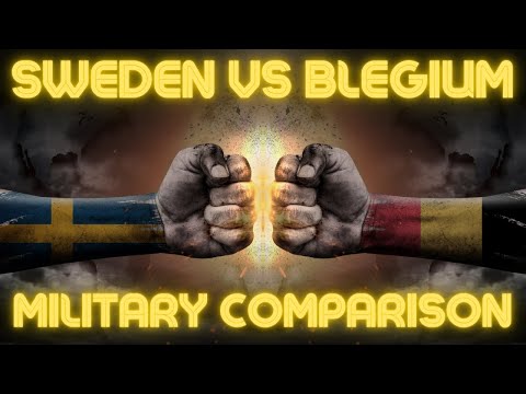 SWEDEN VS BELGIUM MILITARY POWER COMPARISON | MILITARY STATS