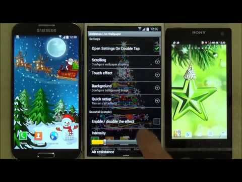 Christmas Live Wallpaper Video