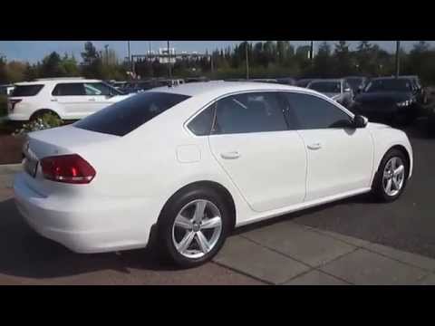 2013 Volkswagen Passat, White - STOCK# 14-2912A - Walk around