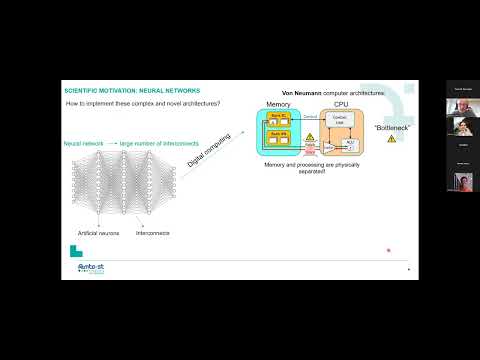 Wavinar - Daniel Brunner - Optical neural networks: computing with lasers, spikes and how to train