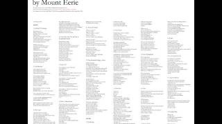 Mount Eerie - Goodbye Hope