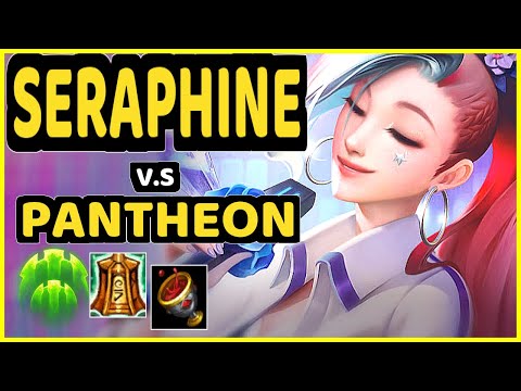 PROFESSOR (SERAPHINE) vs PANTHEON - BOTTOM SUPPORT CHALLENGER GAMEPLAY - BR