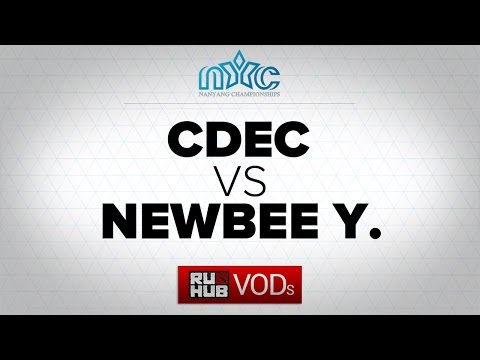 CDEC vs Newbee Y., NYC - Cruise Cup, game 3