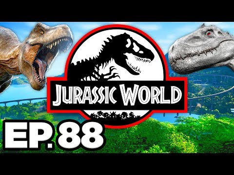 Jurassic World: Evolution Ep.88 - JURASSIC TOUR & MORE RESCUED DINOSAURS!!! (Gameplay / Let's Play)