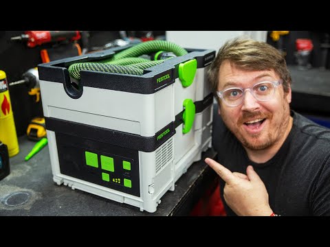 NEW Festool Cordless M-Class Dust Extractor (CTMC SYSI)