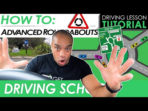 Large Roundabouts - Busy Multi-Lane Roundabout Tips | Driving Tutorial | Updated 2025
