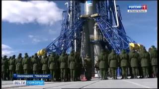 С космодрома
