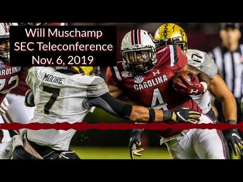 Will Muschamp - SEC Teleconference previewing App State vs. South Carolina Gamecocks