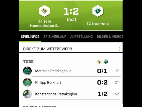 SC Hauenstein A-Jugend - Bruchweiler Aktive 1:2 22.07.2024