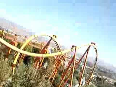 Tatsu POV Front Seat Six Flags Magic Mountain California