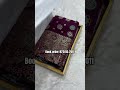 A Very Beautiful Pure Satin Silk Wine Colour Sarees Youtube Instagram Fashion Saree Trending