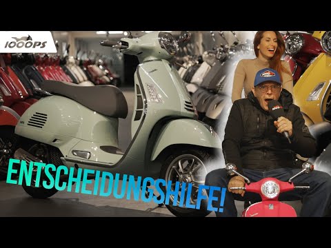 Vespa Kaufberatung 125 oder 300 - Unterschiede im Detail! Welcher Kult-Roller muss es für dich sein?