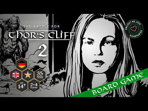 The battle for THOR'S CLIFF 2 / THORS KLIFF 2 - Board Game Kickstarter