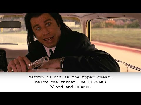 Pulp Fiction - I Shot Marvin in the Face (SCRIPT)