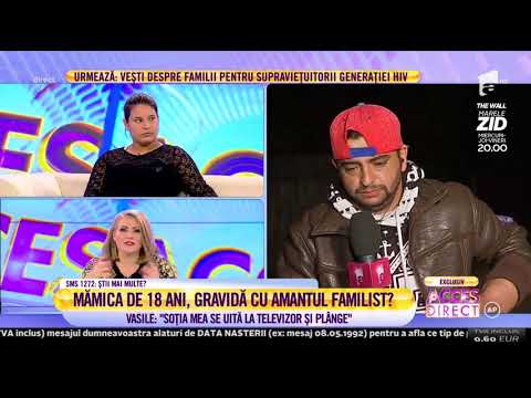 Vasile, amantul Alexandrei, mămica de 18 ani: "Verișorul meu nu știe că m-am întâlnit cu soția lui"