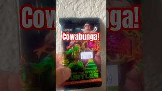 Ripping a MTG TMNT pack #mtgcards #tmnt #tradingcards #rippingpacks