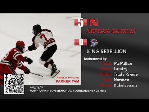 [HIGHLIGHTS] 2023-09-22 U16 AA, Raiders vs King Rebellion W 5-0