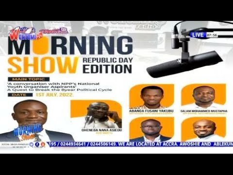 ASPIRING NPP YOUTH ORGANIZERS BATTLE OUT IDEAS ON Wontumi TV- 1/07/22