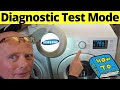 Samsung washing machine diagnostic mode guide! How to check error code & test?