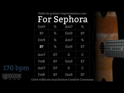 For Sephora - Gypsy jazz Backing track / Jazz manouche