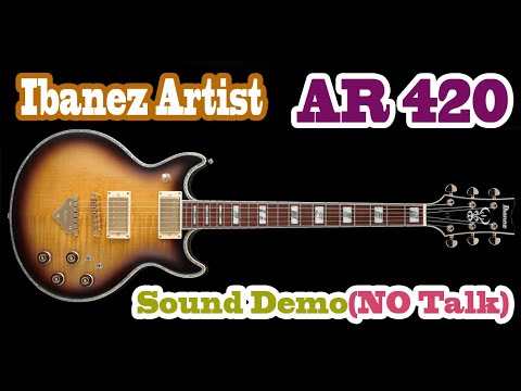 Ibanez AR420-VLS Artist with Jatoba Fretboard 2018 - Present - Violin Sunburst image 16