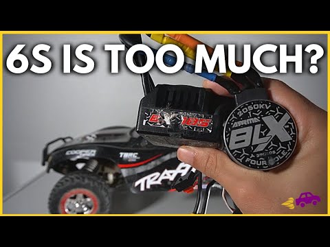 6S Brushless 2WD Traxxas Slash (Part 1) - TOO MUCH POWER!