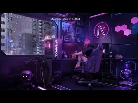 Raining in Neo-Tokyo 🌃 Space LoFi HipHop Radio to chill & study 24/7