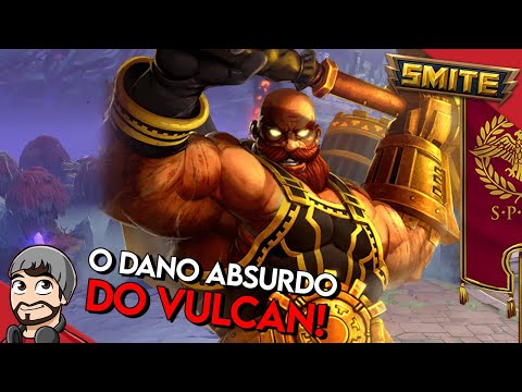 O DANO É ABSURDO! VULCAN MID - Ranked Conquista - ⚡ Smite BR