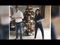 Akshay Twinkle Wish Everyone Merry Christmas By Dancing Around The Xmas Tree