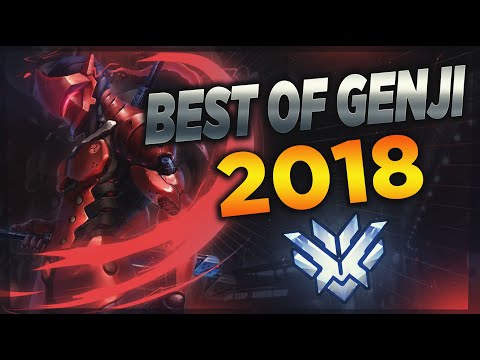 Best of Genji 2018 ||  اوفرواتش : افضل لقطات قينجي 2018