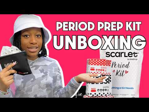 Brooke's Must-Have Period Essentials: Period Prep Kit // Scarlet by RedDrop