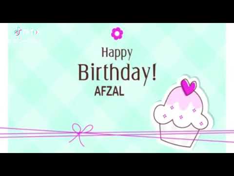 ADVANCE HAPPY BIRTHDAY " MOHAMMED YAKOOB AFZHAL " 19-10-2018